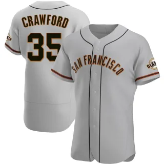 Brandon Crawford San Francisco Giants 2022 City Connect White Therma P —  Ecustomily