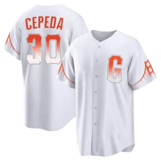 Orlando Cepeda San Francisco Giants Throwback Jersey – Best Sports Jerseys